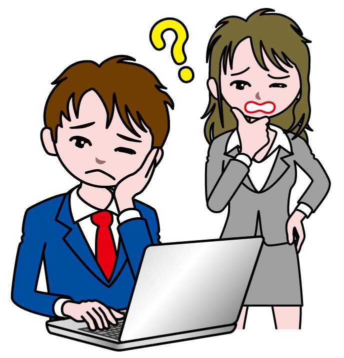 同僚にPCを見られて・・・